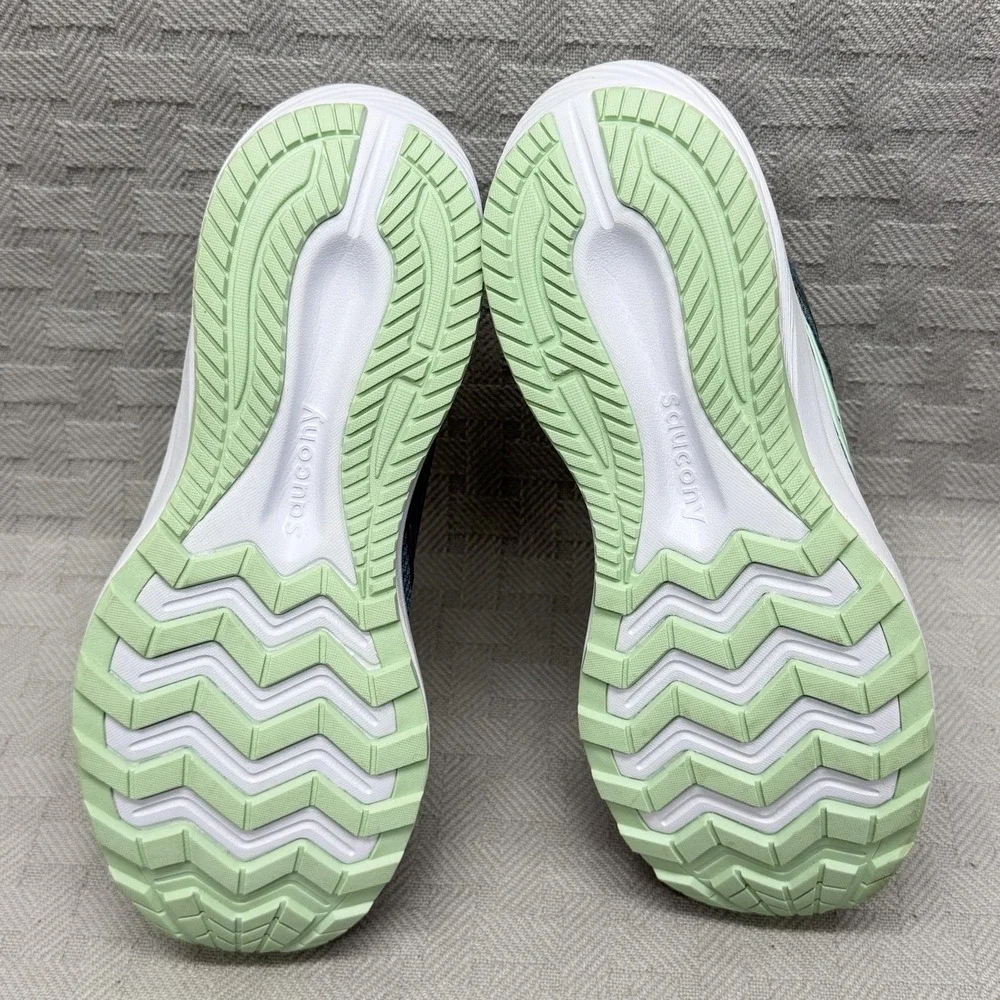 Saucony Women's Cohesion 17 Running Shoes Size 8.5 Mirage/Jade Blue‎